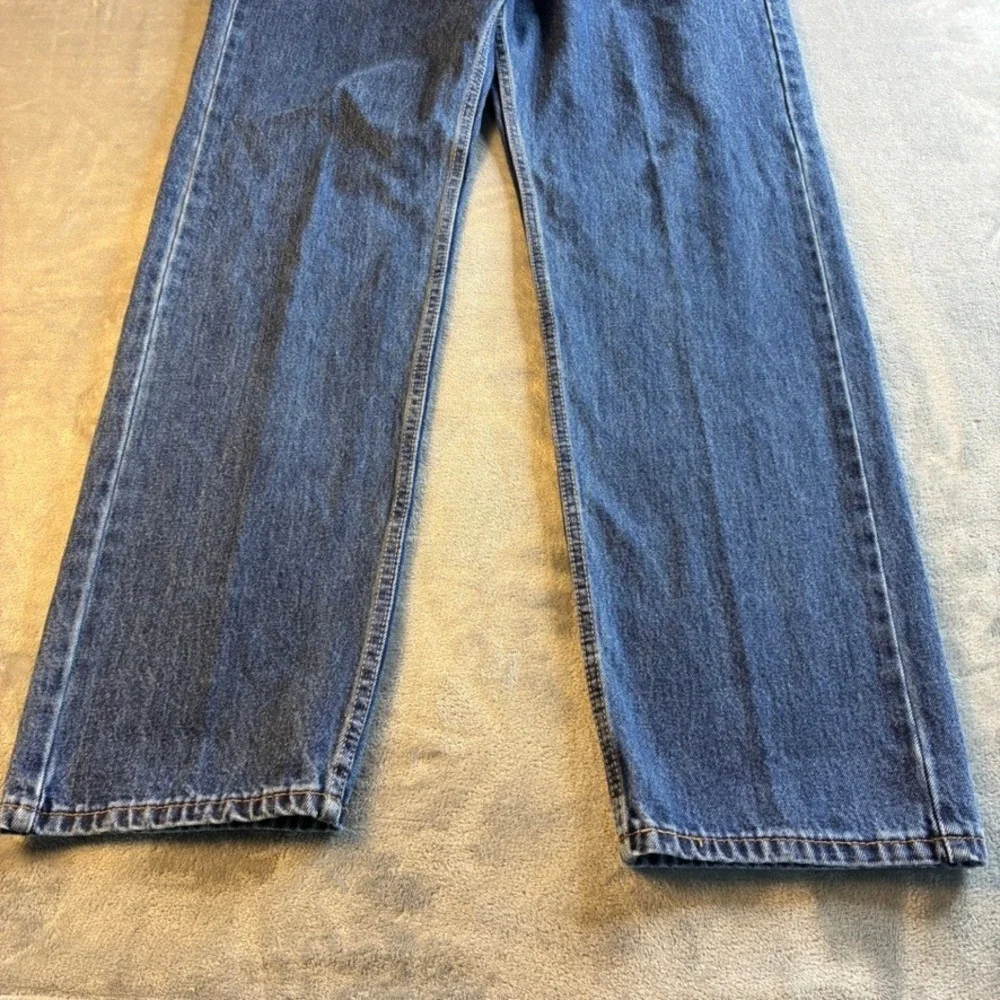 Levis 505 Regular Fit Straight Leg Men's Jeans Blue Medium Wash‎ 38x32 Rugged